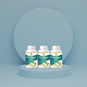 M Leaf Moringa Capsule – High Strength Herbal Nutrition & Immunity Booster | Rich in Vitamins, Antioxidants & Minerals | Supports Energy, Digestion, Joint Health & Metabolism – 180 Capsules Natural Wellness Supplement